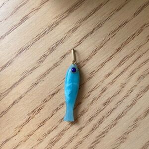 Thatch Fortuna Amazonite Fish Charm